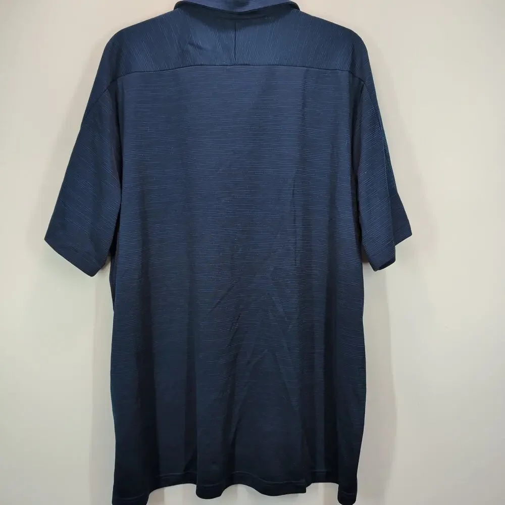 Adidas Buffalo Sabres 50th Anniversary Polo Shirt Men's 2XL Navy Blue